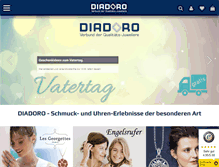 Tablet Screenshot of diadoro.at